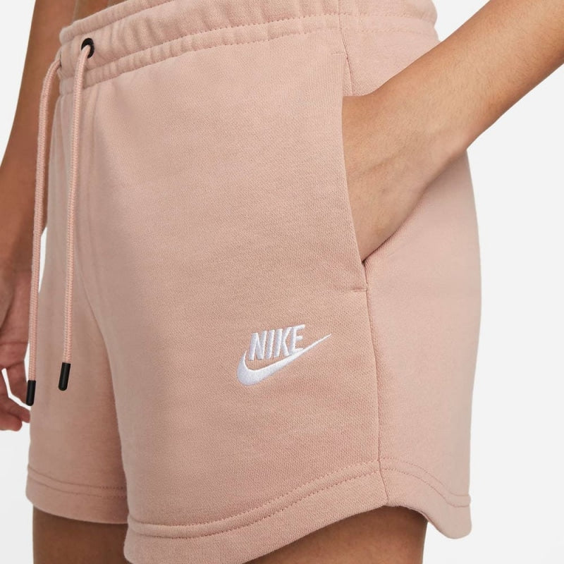 Nike W NSW ESSNTL FLC HR SHORT FT Pink