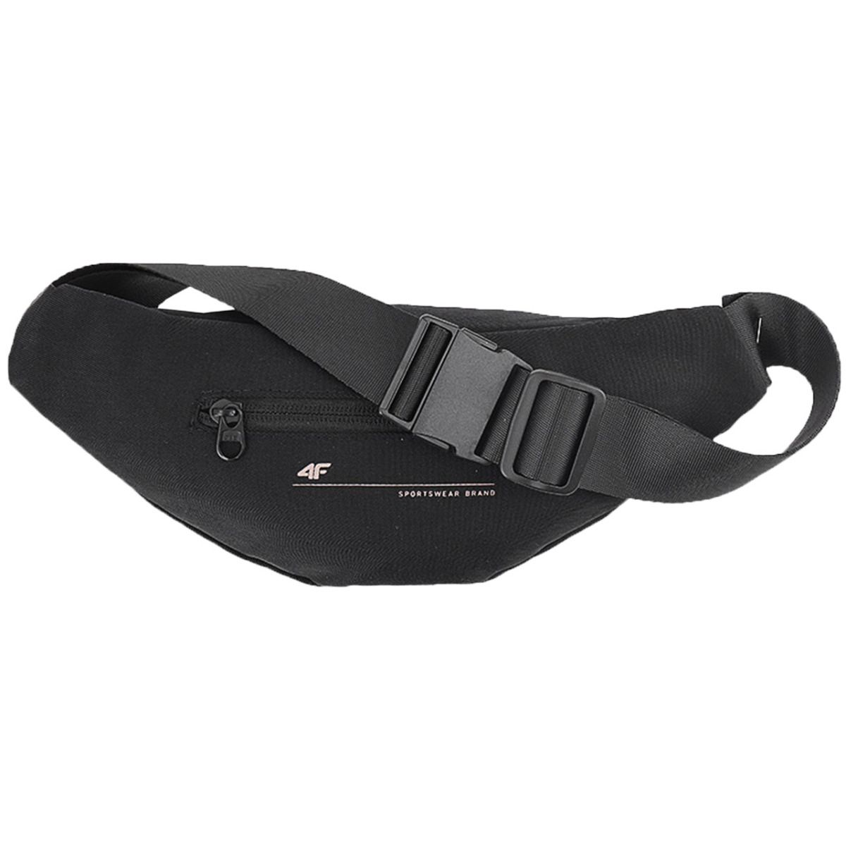 4F WAIST BAG, DEEP BLACK
