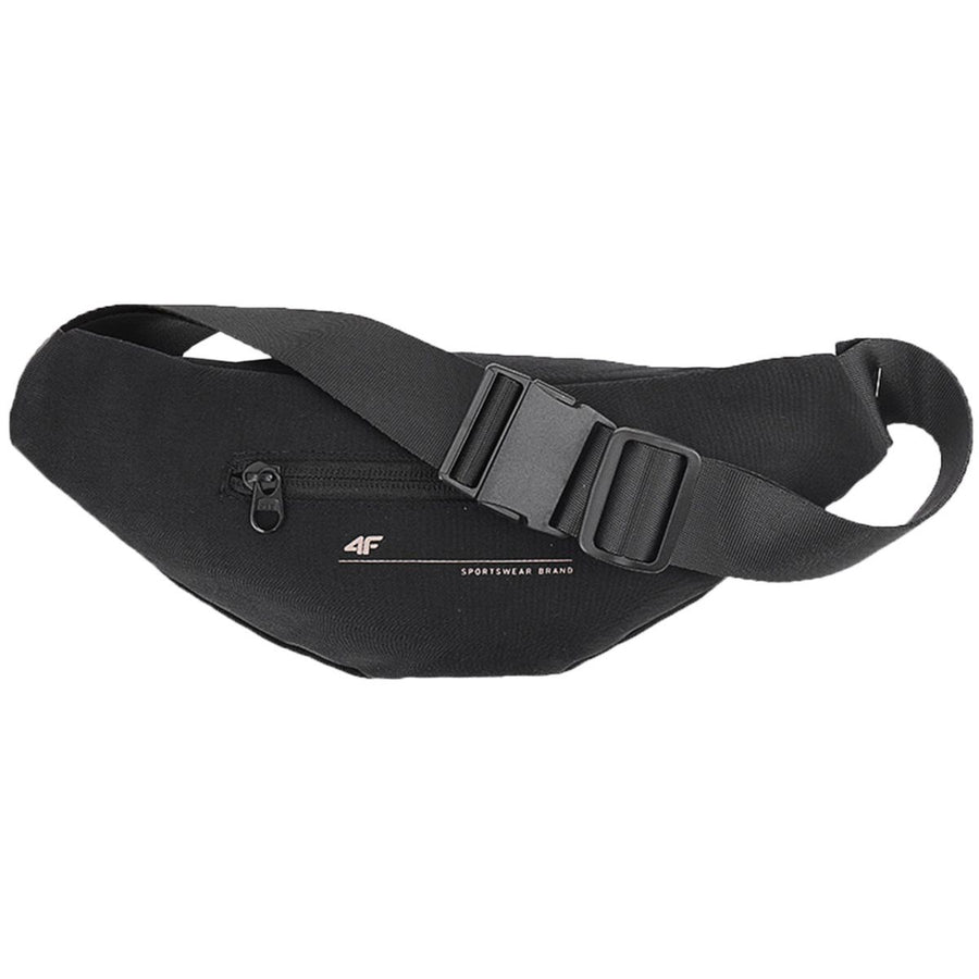 4F WAIST BAG, DEEP BLACK