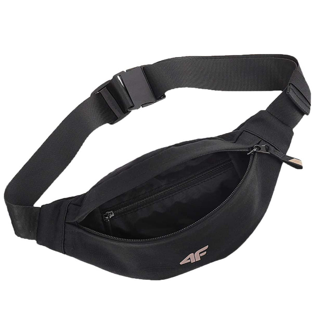 4F WAIST BAG, DEEP BLACK