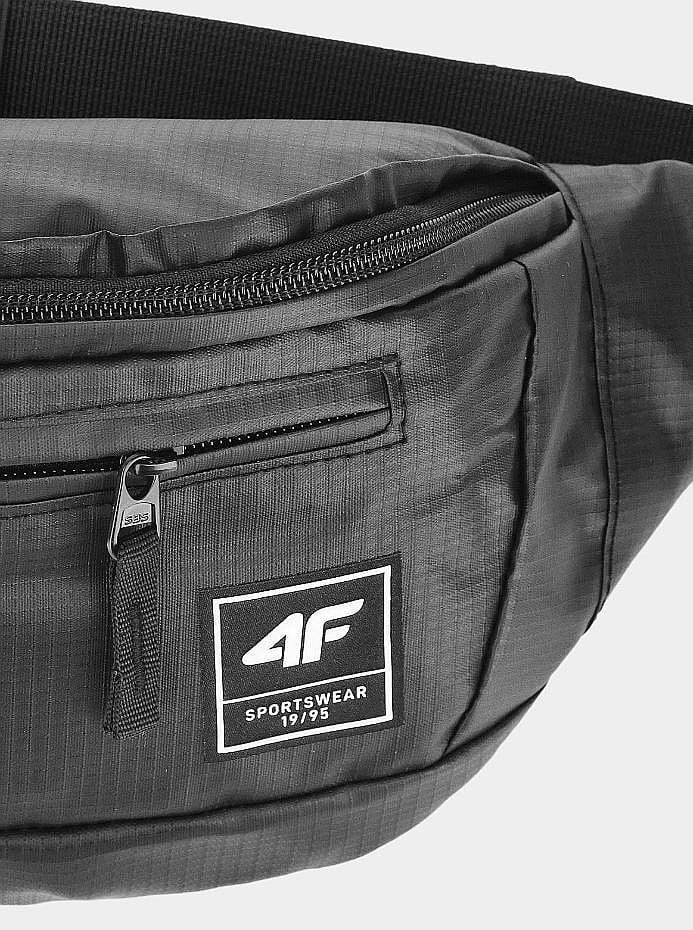 4F WAIST BAG, DEEP BLACK