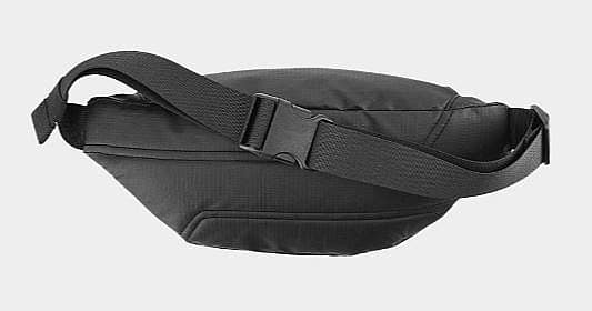 4F WAIST BAG, DEEP BLACK
