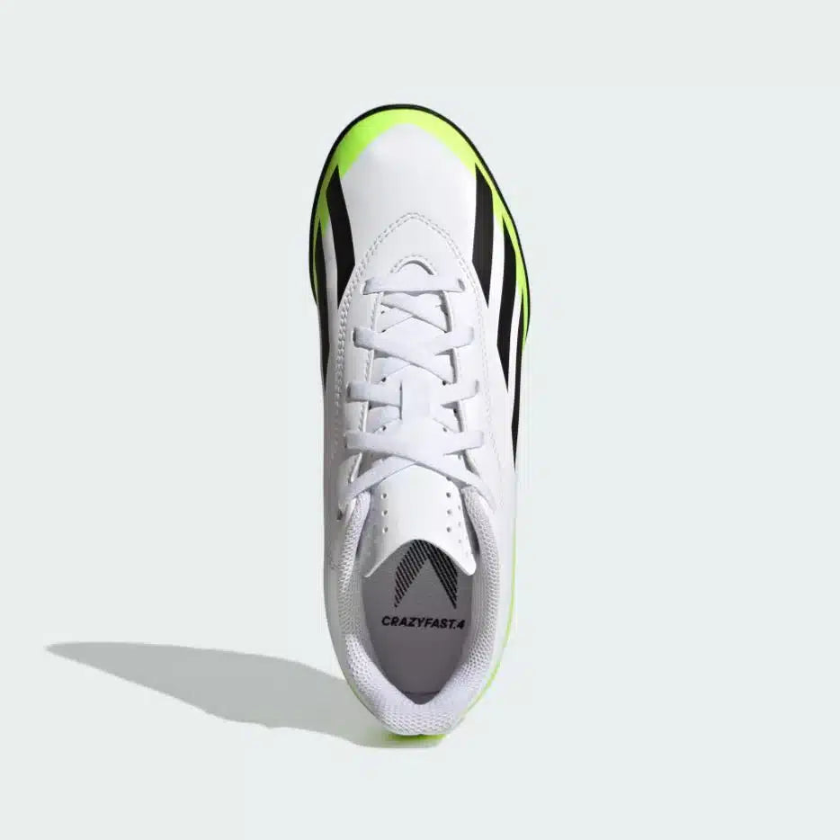 Adidas X CRAZYFAST 4 TF J FTWWHT/CBLACK