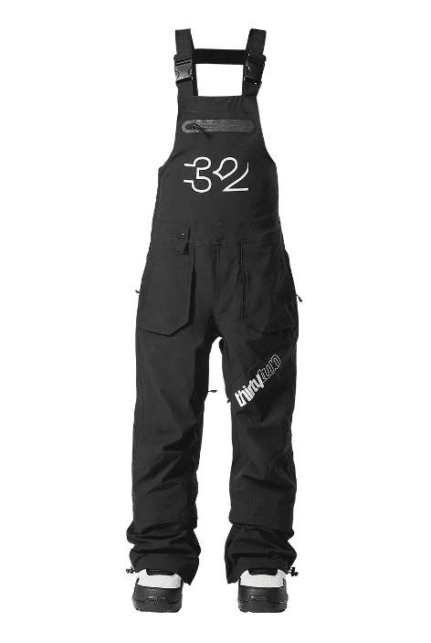 Youth Basement Bib Black