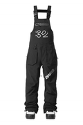 Youth Basement Bib Black