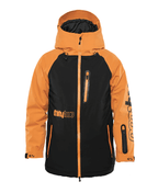 Youth Grasser Insulated Jacket Black Orange