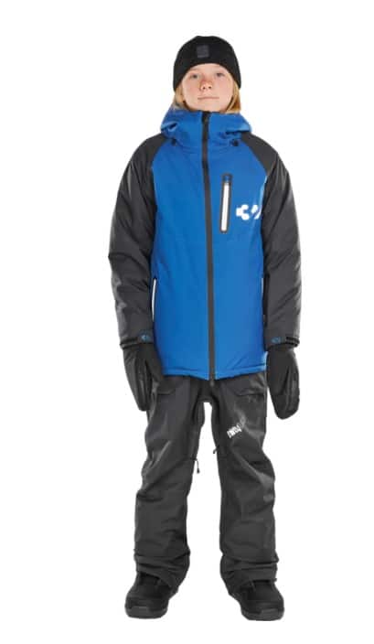 Youth Grasser Insulated Snorkel Blue