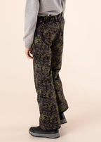 ziemas bikses dahy jr padded ski pant p green ivy camo printed ct 882335 7143p