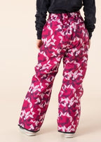 ziemas bikses dahy jr padded ski pant p pink oxalis printed ct 882335 5082p