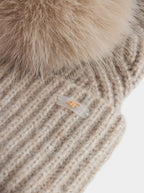 ziemas cepure cap beige 4f waw25acapf620 83s 1