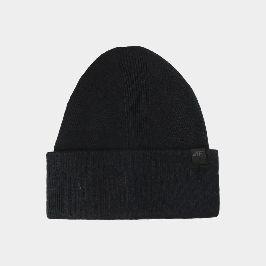ziemas cepure cap deep black 4f waw25acapu556 20s