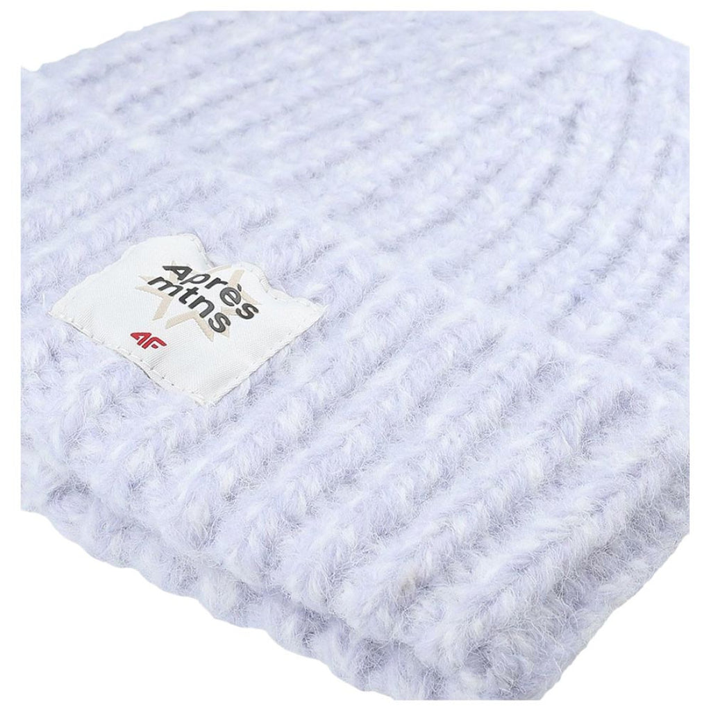ziemas cepure cap light violet melange 4f waw25acapf572 52m