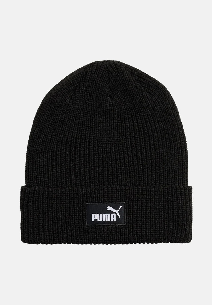 ziemas cepure ess high crown beanie puma black pu 026410 01