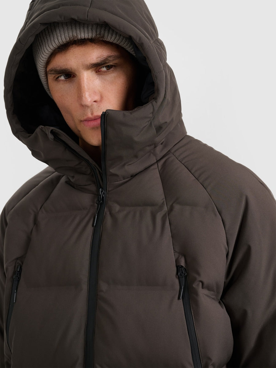 ziemas jaka technical jacket khaki 4f waw25ttjam0995 043s 2