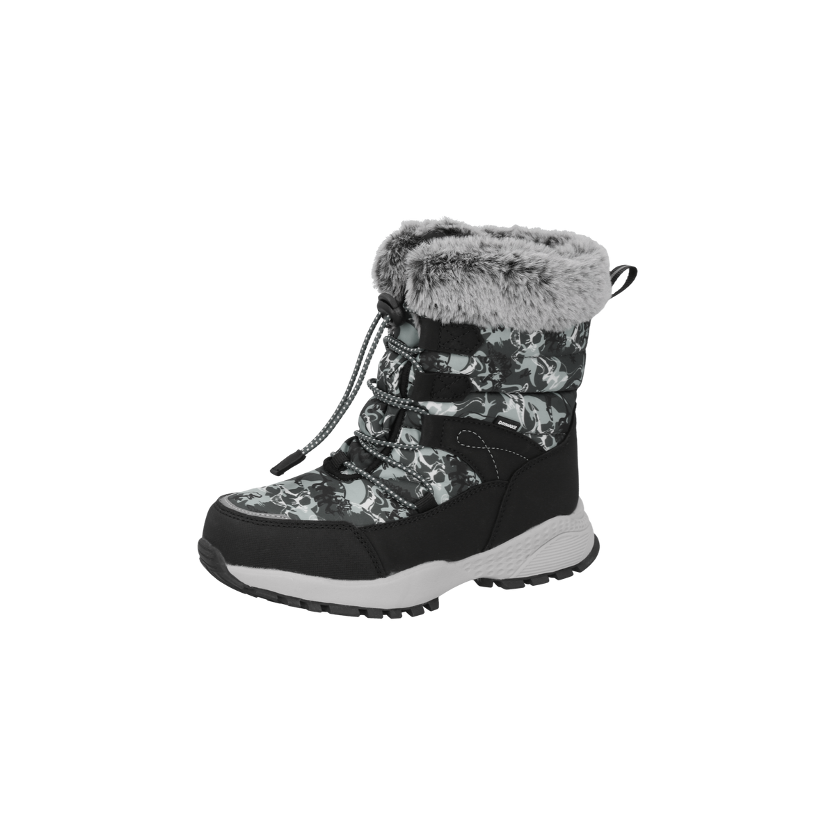 ziemas zābaki hooper dx jr boot black print ha 054 3127 p99p