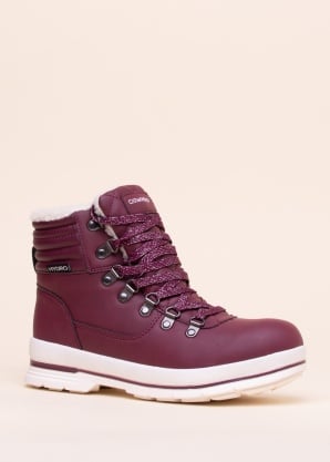 ziemas zābaki ninni w casual shoe burgundy ct 712612 003