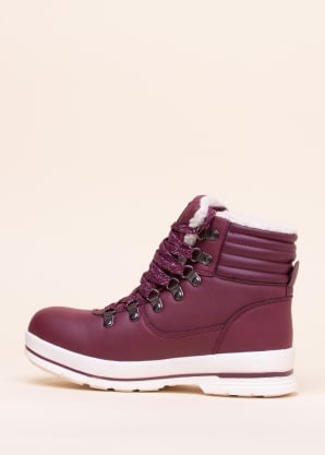 ziemas zābaki ninni w casual shoe burgundy ct 712612 003
