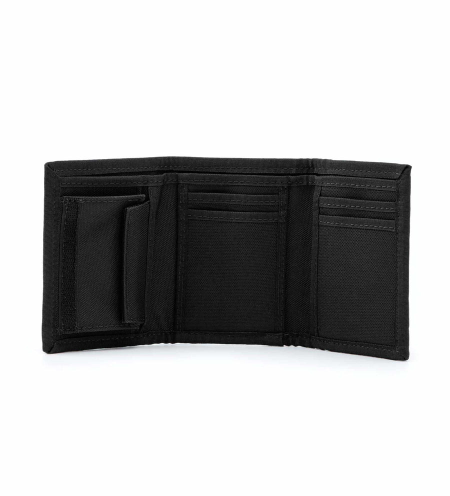 batwing trifold wallet, black