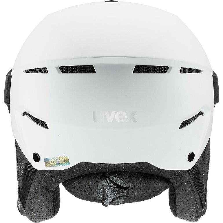 uvex instinct visor white - black mat