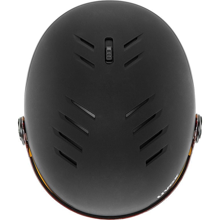 uvex wanted visor black mat