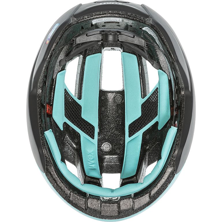 uvex rise cc aqua-black m 52-56