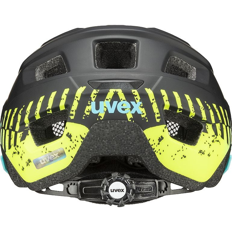 uvex access black aqua lime mat 57-62