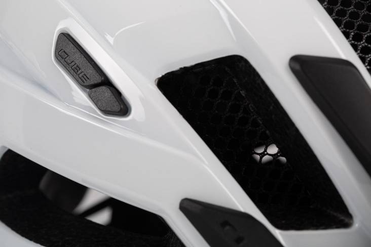 CUBE Helmet STEEP glossy white