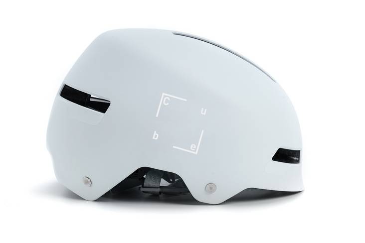 CUBE Helmet DIRT 2.0 white´n´grey