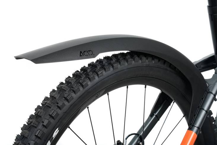 ACID Mudguard MUD BLOCKER rear short black
