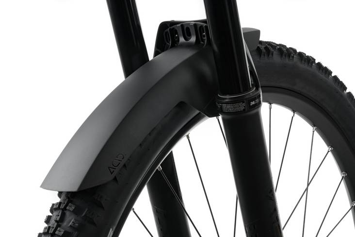 ACID Mudguard MUD SHIELD front short black