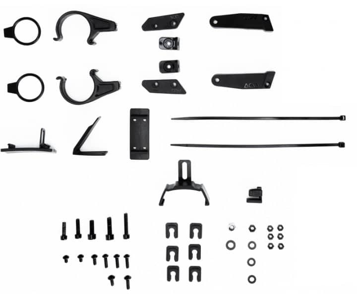 Cube 93467 Acid Mudguard Set 56 28 Bb Mount 2 0 Black E 1045324