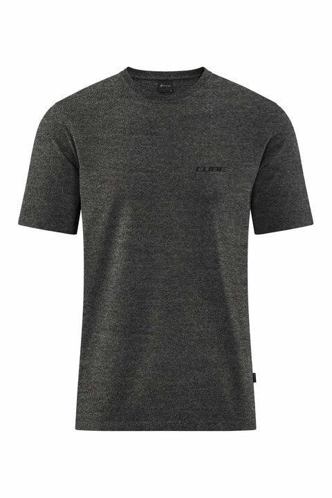 CUBE Organic T-Shirt Ridersclub anthracite melange