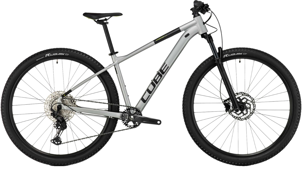 Cube Attention SLX silvergrey´n´lime