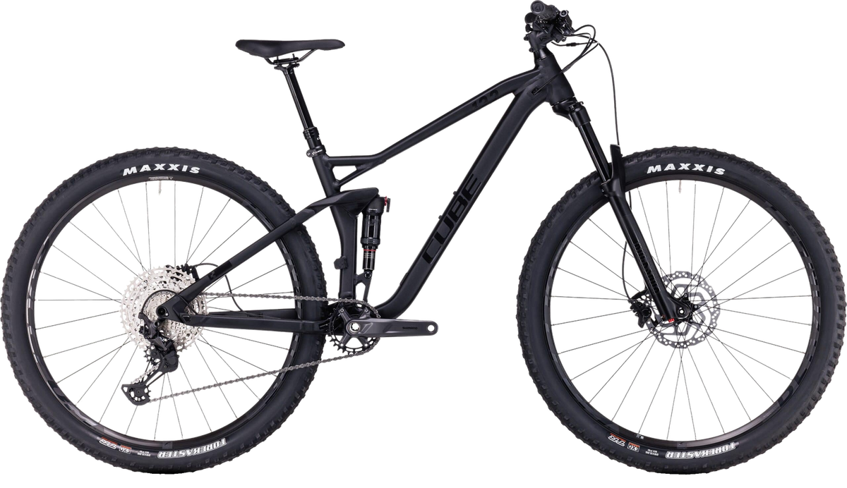 Cube Stereo ONE22 Race black anodized