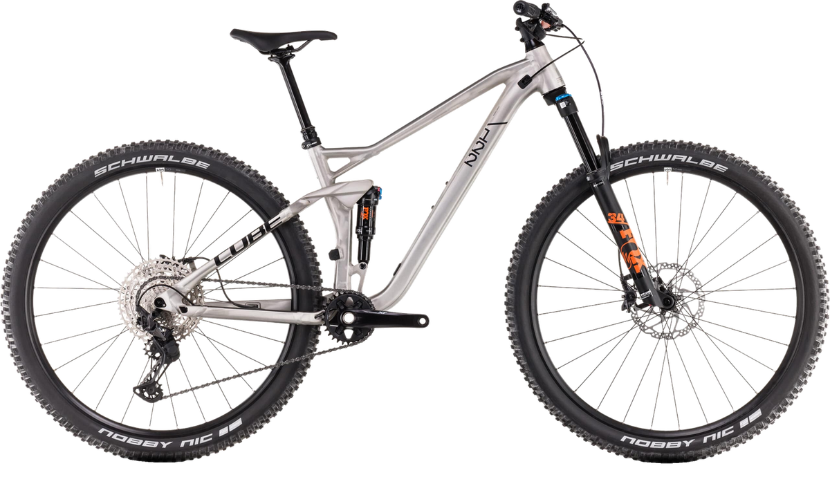 Cube Stereo ONE22 Race rawmetal n black