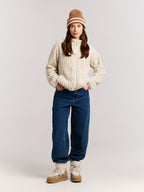 Flīsa termoveļa PRTBleach full zip top 4