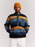 Flīsa termoveļa PRTBrowser outdoor 1/4 button top 5
