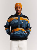 Flīsa termoveļa PRTBrowser outdoor 1/4 button top 5