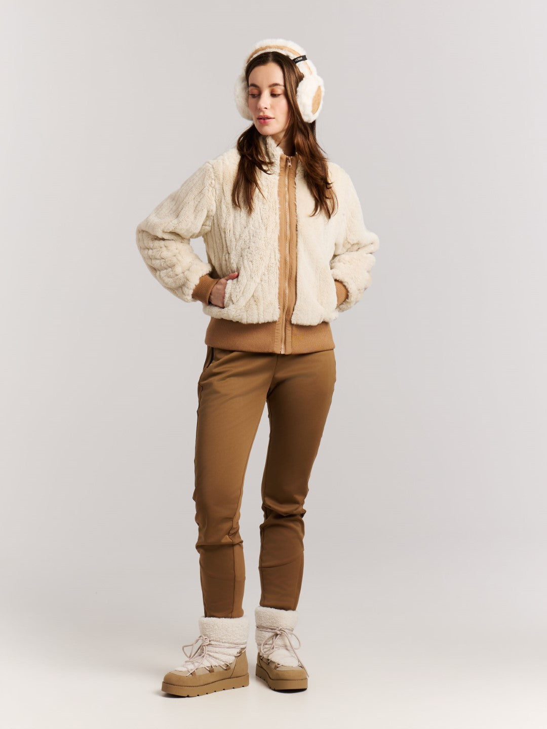Flīsa termoveļa PRTFlowy outdoor full zip top 4