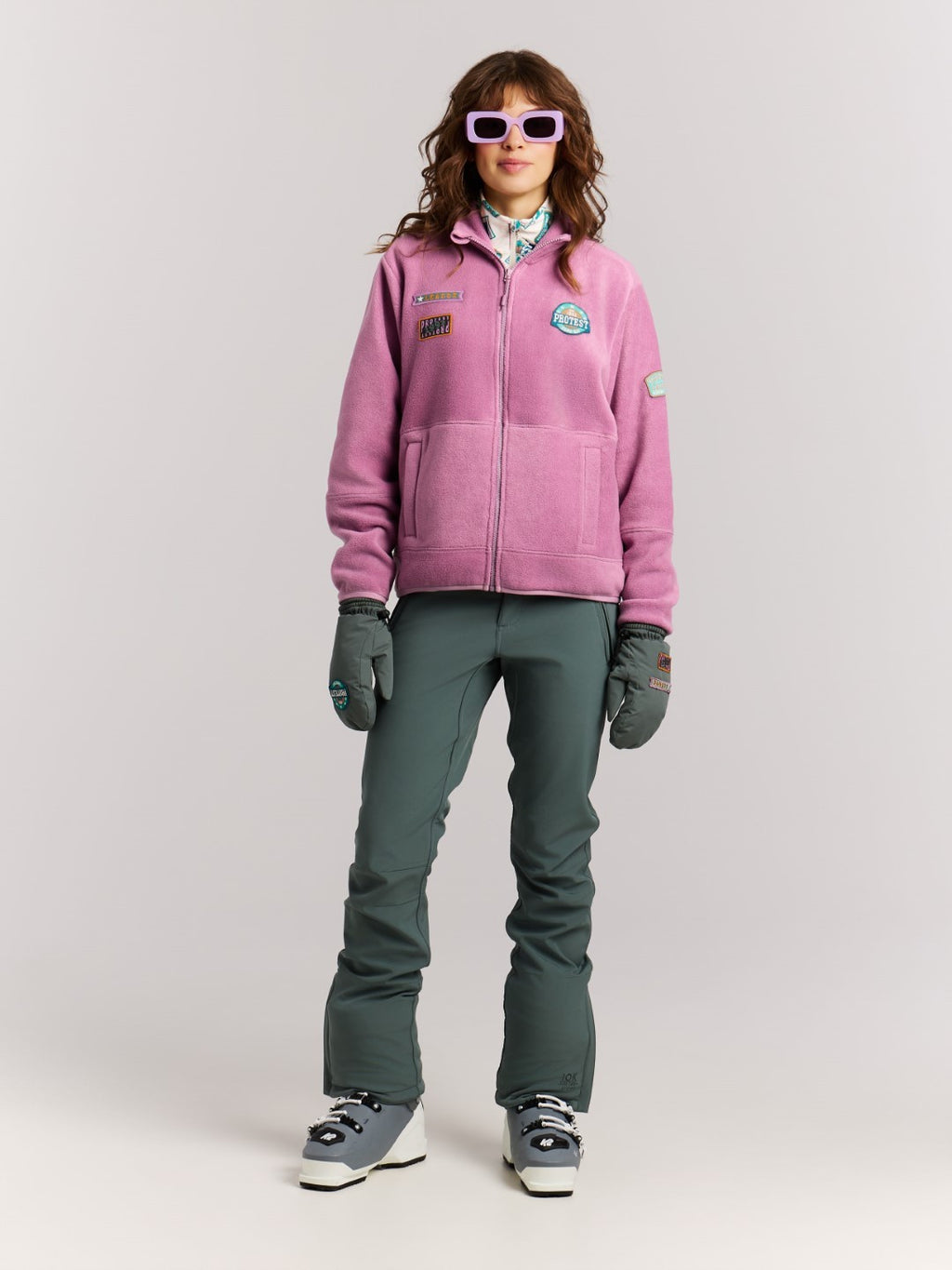 Flīsa termoveļa PRTListon full zip top 4
