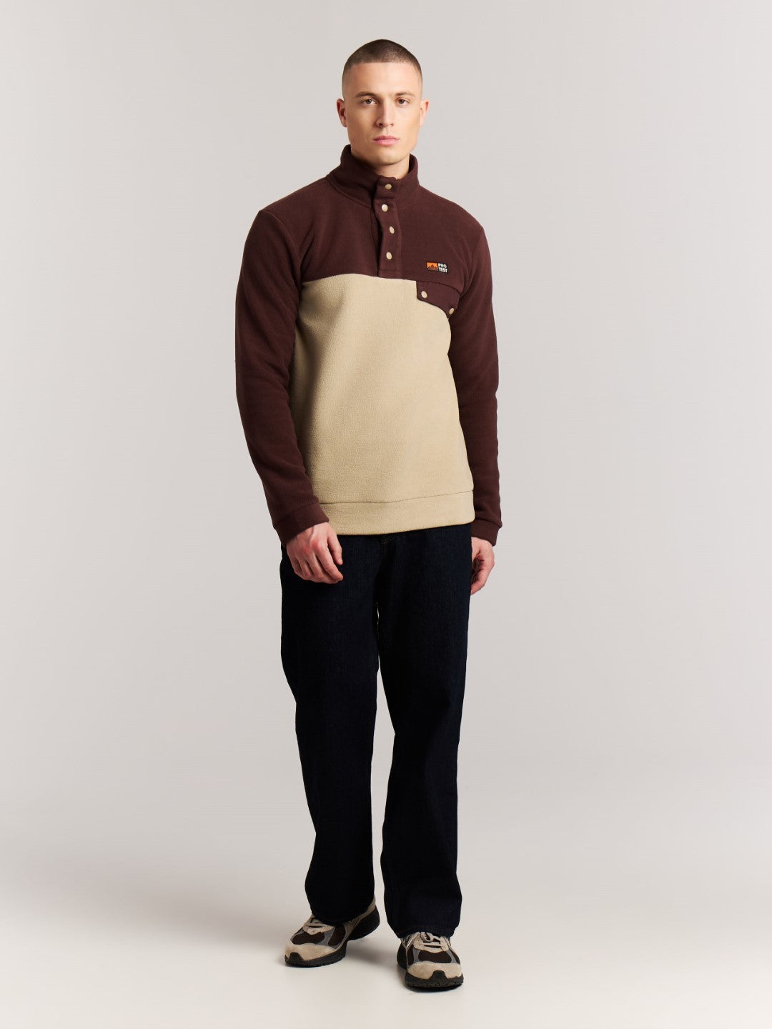 Flīsa termoveļa PRTWigland outdoor 1/4 button top 4