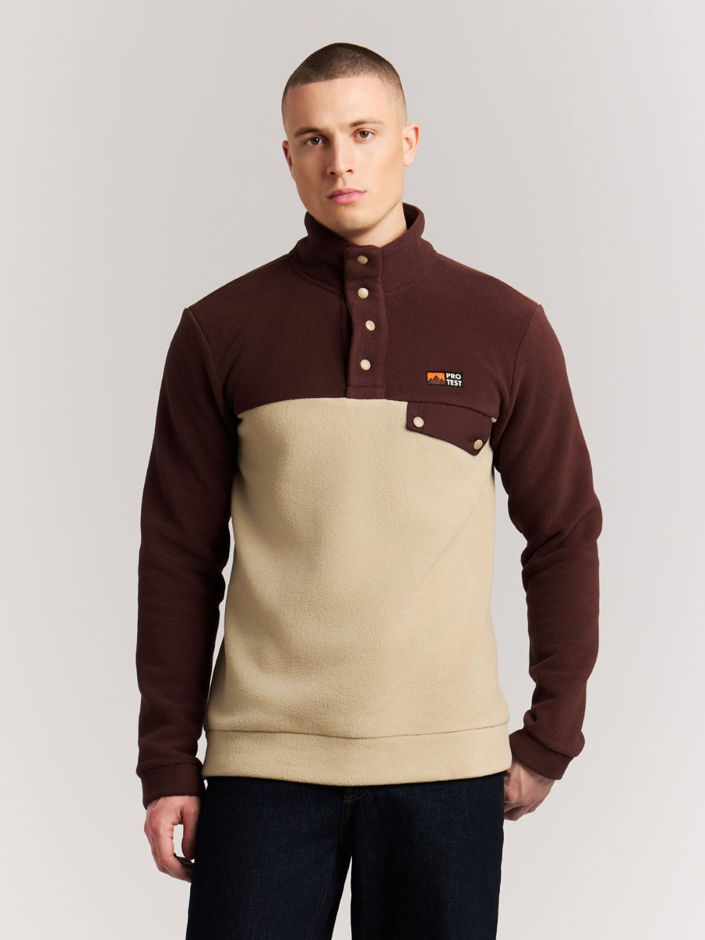 Flīsa termoveļa PRTWigland outdoor 1/4 button top 5