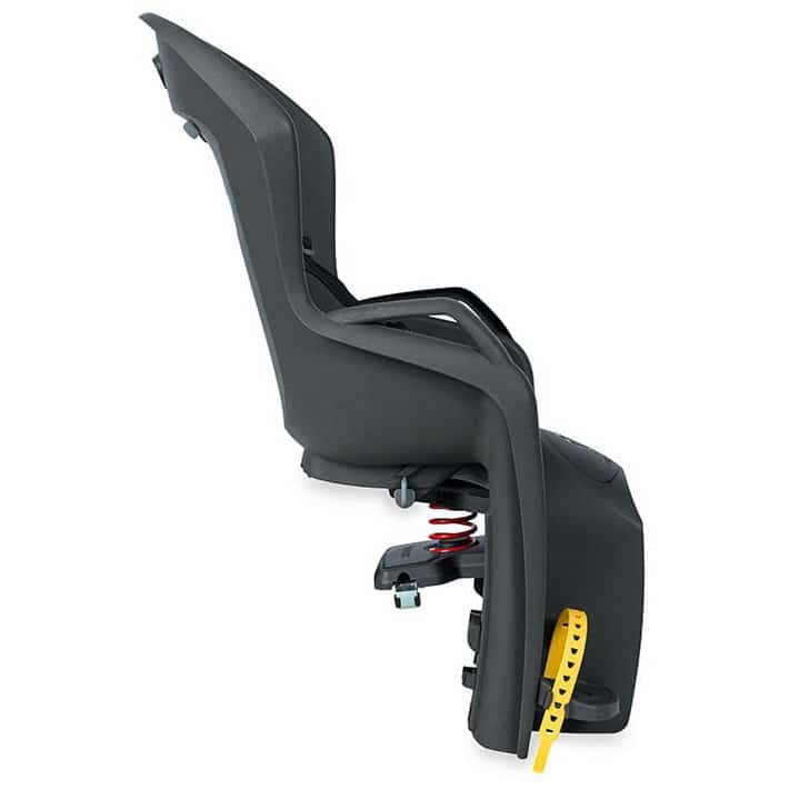 hamax amiga bike child seat + carrier adapter grey