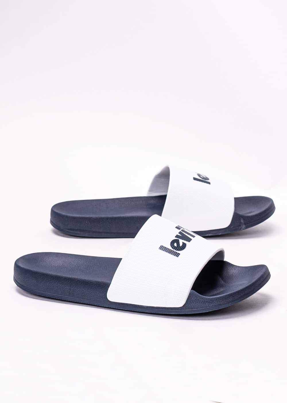 June Poster Logo Sandal, White Le 234222 753 51