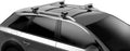 jumta bagāžnieka komplekts thule smartrack xt aluminiumbar 118 cm