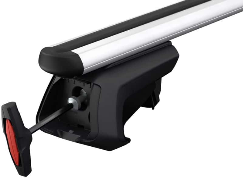 jumta bagāžnieka komplekts thule smartrack xt aluminiumbar 118 cm