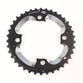 shimano deore xt fc m785 38t ak chainring black silver Y1ML98020