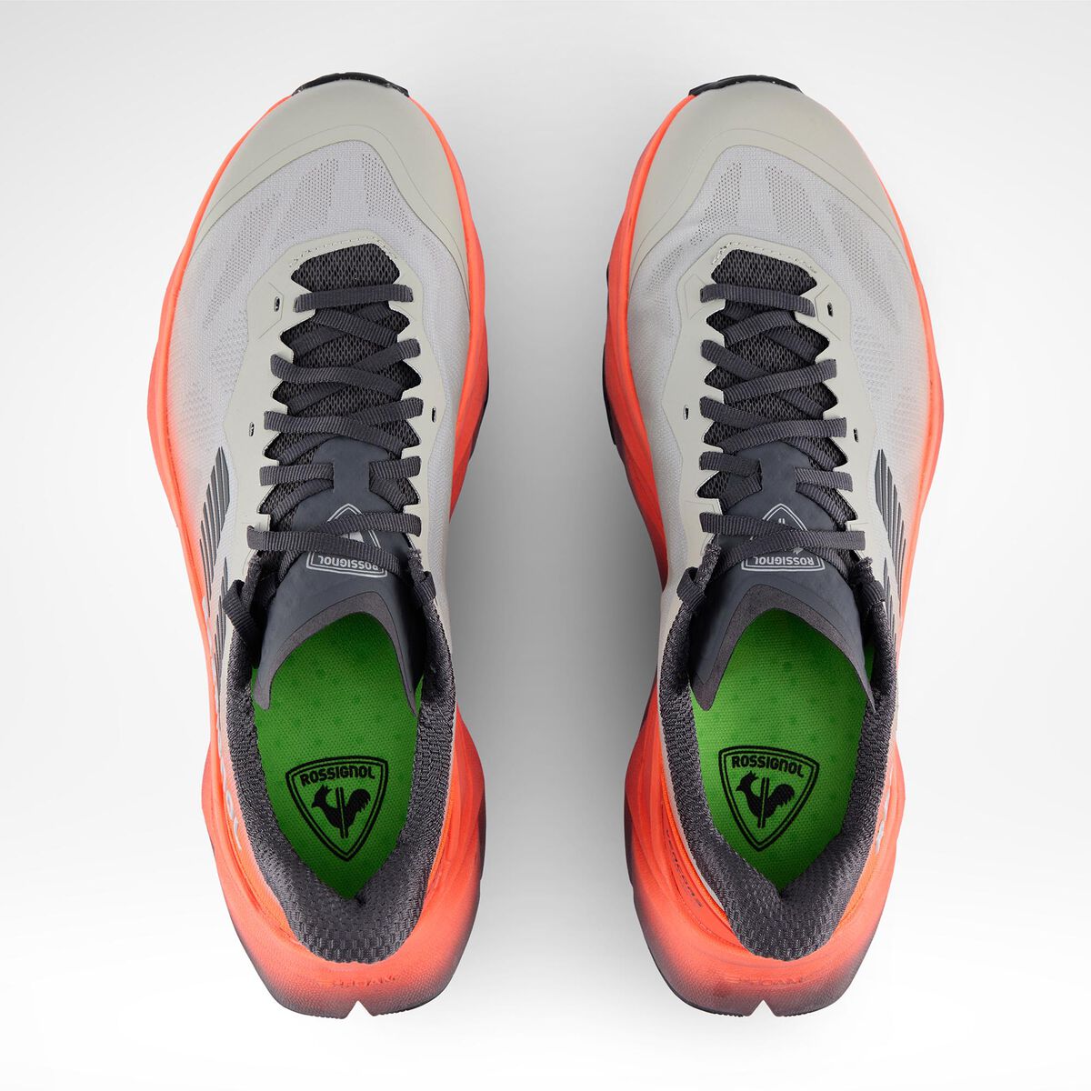 rossignol vercors trail running shoes neon red