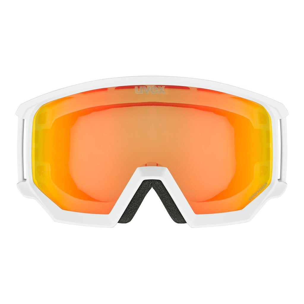 Slēpošanas brilles uvex athletic CV white m SL/orange-green 2