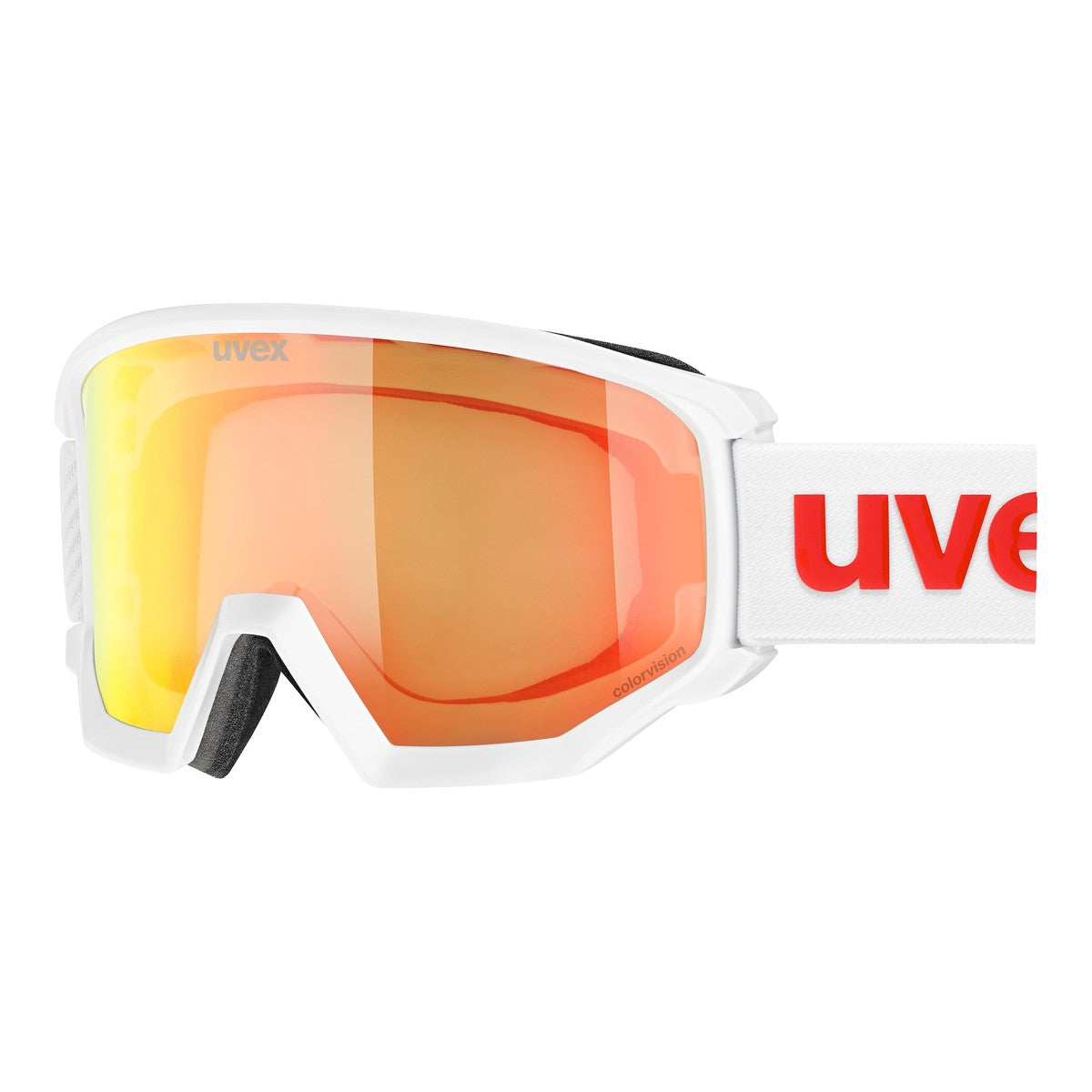Slēpošanas brilles uvex athletic CV white m SL/orange-green